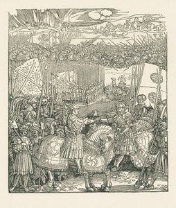Triumphal Arch for Emperor Maximilian I by Albrecht Dürer or Duerer