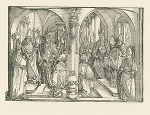 Triumphal Arch for Emperor Maximilian I by Albrecht Dürer or Duerer