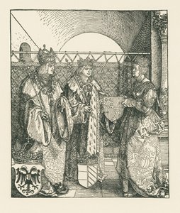 Triumphal Arch for Emperor Maximilian I by Albrecht Dürer or Duerer