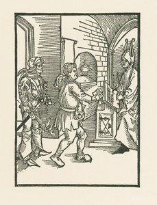 Von Ruter und Schreiber by Albrecht Dürer or Duerer