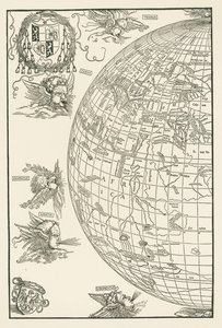 World Map of Johannes Stabius by Albrecht Dürer or Duerer