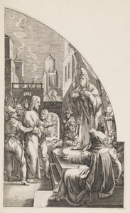 Christ before Caiaphas by Albrecht von Horn