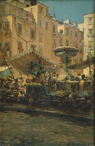 The Fountain of Spells in the Basso Porto District of Naples