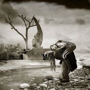 Piggyback Through Surreal Landscape by Alejandra Baci