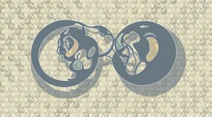 Abstract Feline Infinity by Alejandra Winkhaus