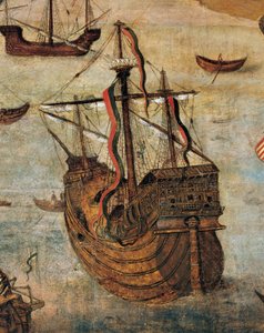 Spanish Caravel (detail)