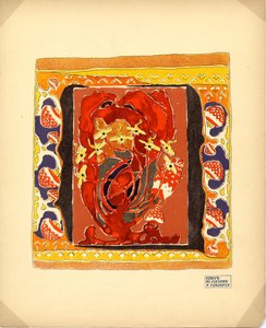 Design for a Carpet Publisher M. K. Tenisheva and S. I. Mamontov