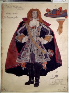 Costume Design for the Play Don Juan by Moliere