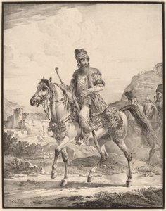 A Persian on Horseback
