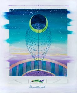 Celestial Tree Dream by Aleksandra Paranchenko