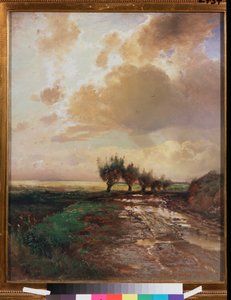Country Road by Alexei Kondratjewitsch Sawrassow