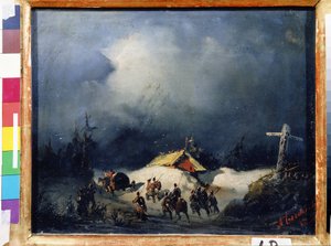 Decembrist Exiles in Finland by Aleksei Petrovich Bogolyubov