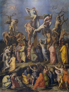 The Descent from the Cross by Alessandro Allori