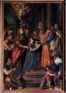 Presentation of Mary at the Temple by Alessandro Allori
