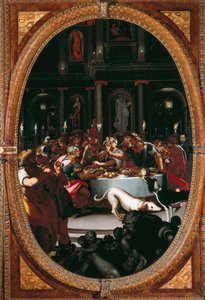 The Banquet of Cleopatra by Alessandro Allori