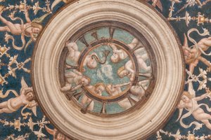 Putti Playing Musical Instruments (detail)