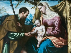 The Virgin and Child with Saint Roch