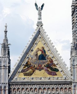 Cathedral of Siena (Cattedrale di Santa Maria Assunta). 1215-1263. (Detail)