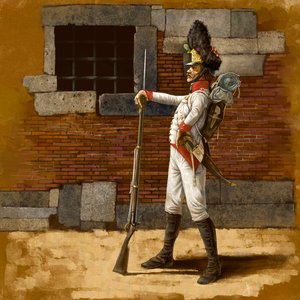 Austrian Line Grenadier, circa 1809