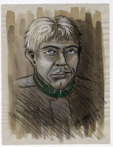 First World War 1914-1918: portrait of a young alpine hunter soldier of the Italian army in 1915