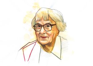 Portrait of American Writer Harper Lee by Alessandro Lonati