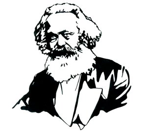 Portrait of Karl Marx
