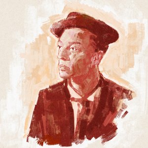 Portrait of director and actor Buster Keaton by Alessandro Lonati