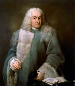 Portrait of Giulio Contarini da Mula (1519-1575), Solicitor of San Marco, Painting by Alessandro Longhi (1733-1813)