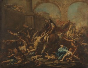 Massacre of the Innocents by Alessandro Magnasco