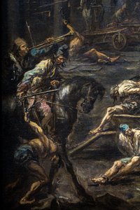 The Arrival and Interrogation of Galley Slaves in the Genoa Prison by Alessandro Magnasco