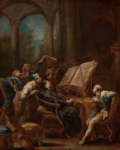 The Choristers, c.1740-1745 by Alessandro Magnasco
