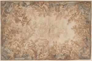 The Triumph of Empire, with the Four Continents by Alessandro Mauro and Francesco de Mura