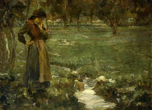 The Whispering Brook by Alessandro Milesi