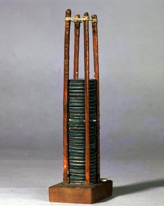 The Pile of Alessandro (Alexander) Volta. Museum of Science and Technology, Milan by Alessandro Volta