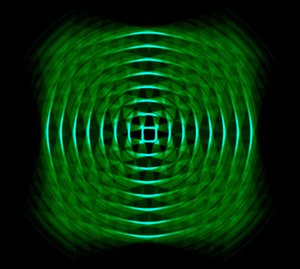 Optical Geometric in Green by Alex Caminker