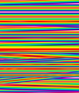 Rainbow Magnet Field, 2017 by Alex Caminker
