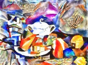 White Teapot
