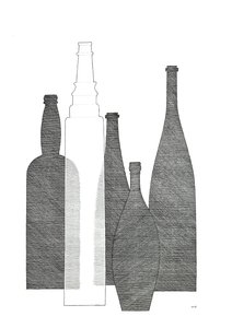Bottles (Essolube) by Alex Dunn