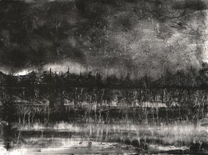Moody Forest Lake by Alex Walsh