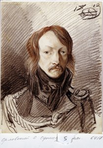 Portrait of Alexei Pavlovich Lanskoy (1789-1855). by Alexander Orlowski