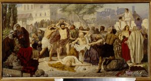 The Lapidation of the Judges by Alexander Alexeyevich Kiselev