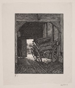 A Carriage Gate by Alexander Blom