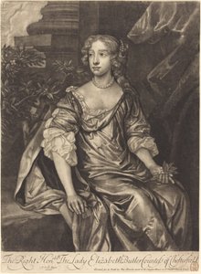 The Right Honorable Lady Elizabeth Butler, Countess of Chesterfield by Alexander Browne after Sir Peter Lely
