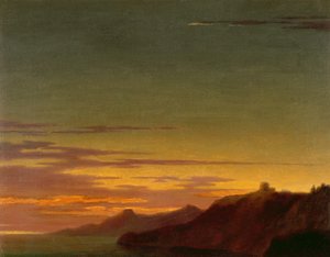 Close of the Day: Sunset on the Coast