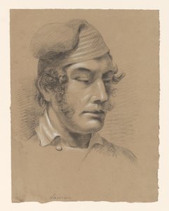 Head of a Man, Facing Right