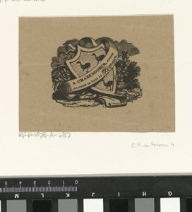 Coat of Arms of the Cranendoncq Family by Alexander Cranendoncq
