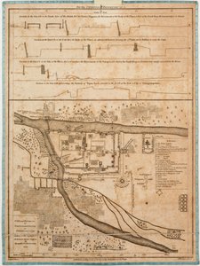 City and Environs of Sirengampatanne or Seringapatnam Taken at the Request of Mr Robert Adams Surgeon by Alexander Cesars LeGou 1775 by Alexander Dalrymple