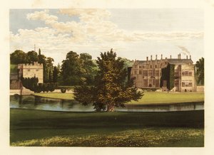 Broughton Castle, Oxfordshire, England by Alexander Francis (after) Lydon