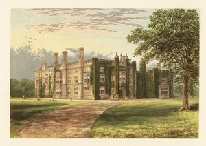 Drakelowe Hall, Derbyshire, England by Alexander Francis (after) Lydon