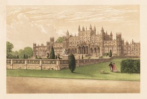 Eaton Hall, Cheshire, England by Alexander Francis (after) Lydon